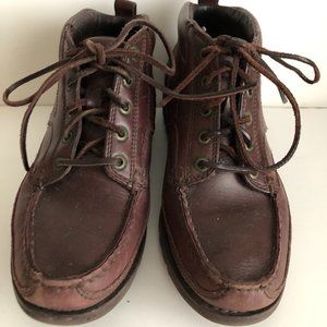 Women's VINTAGE Rockport Lace Leather Boot